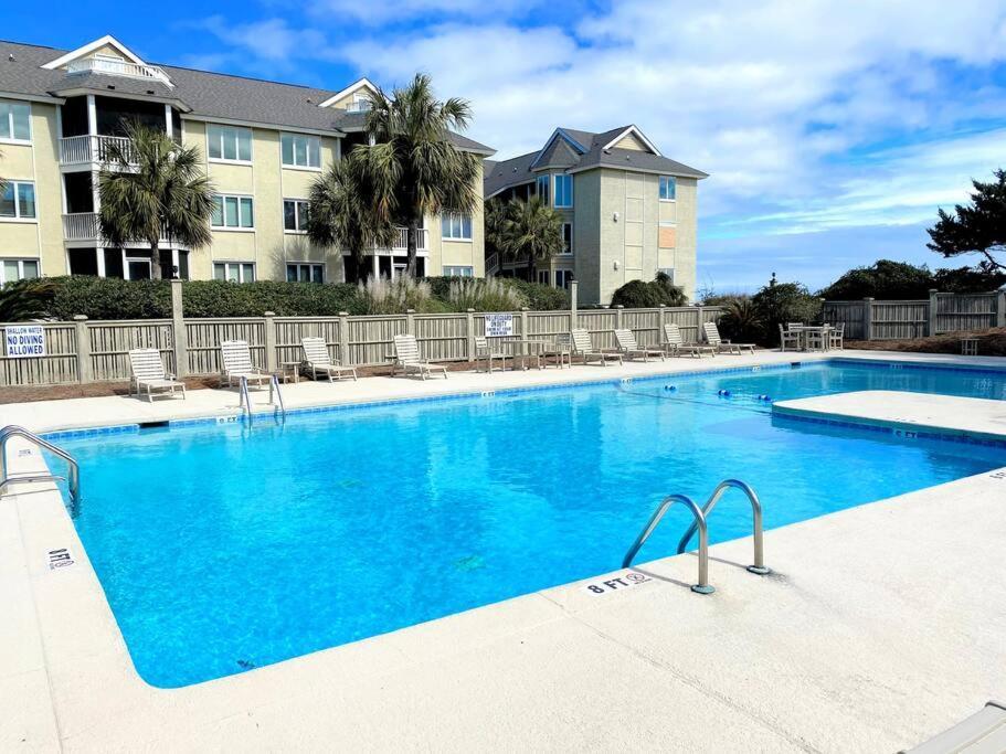 Port O' Call C302 - Iop Island Retreat! Treetop Oceanview! Isle of Palms Bagian luar foto